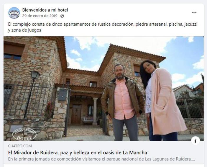 El Mirador De Ruidera 아파트 외부 사진